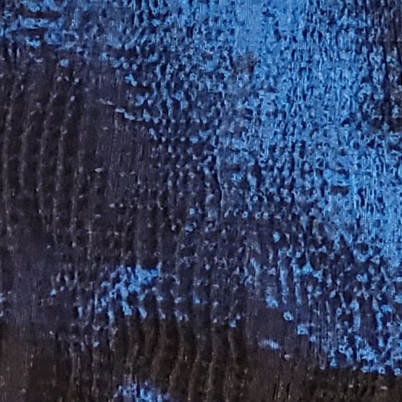 The Room Vintage 90s Eveningwear Top, Iridescent Blue - Picture 8 of 8